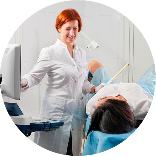 Ultrasonido Útero y Ovarios (Suprapúbico)